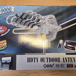 FP-9000, HDTV Outdoor Antenna, Motorized, Long Range, NEW! 
