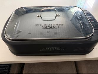 Power smokeless grill xl