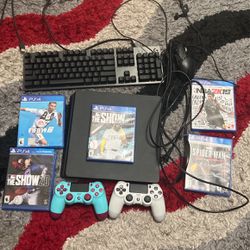 PS4 Bundle With Keyboard And Mouse