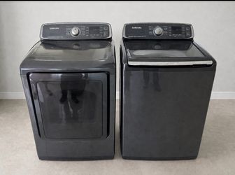 Samsung washer and dryer set Electric