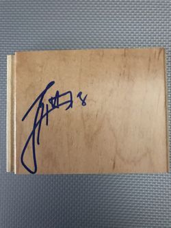 Signed Autographed 8x10 Picture Photo NBA Floor Boards Floorboards Millsap Tobias Harris Gobert Anthony Davis Marcus Smart Dragic Dudley Okafor Barto