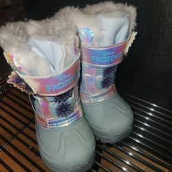 Disney Frozen Light Up Boots Baby 5