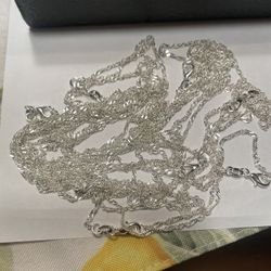 Sterling Silver 925 Chain 22” $15 Each