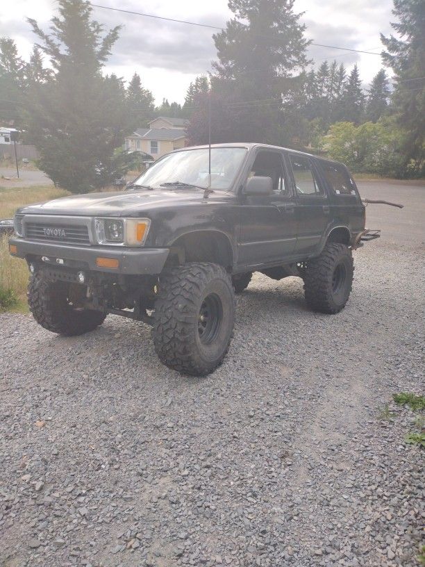 1990 Toyota 4 runner Running Project