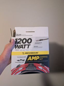 600 Watt amp