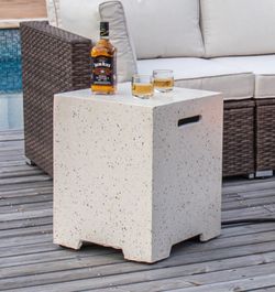 Propane tank storage table