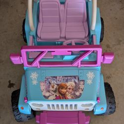 Disney Frozen Jeep - Kids Can Actually Drive