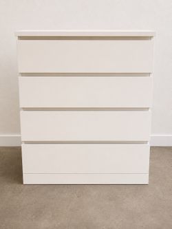 White IKEA 4-Drawer Dresser