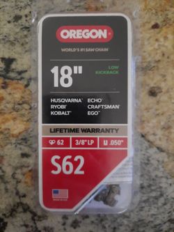 Oregon 18" Chainsaw Chain