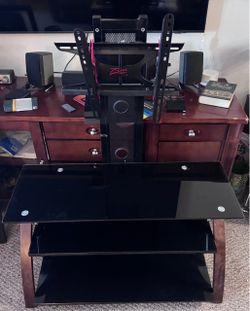 Tv stand glass