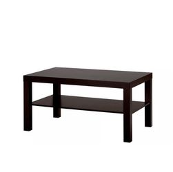 IKEA LACK Coffee Table in black-brown