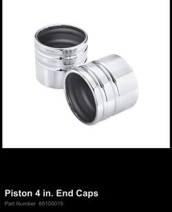 2009-2016 Harley Davidson Touring - Screamin Eagle 4” Street Performance muffler end cap