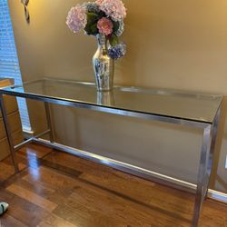 Console / Dining Room Table Glass