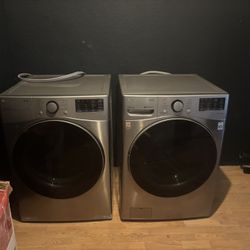 LG washers and dryer