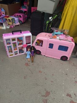 Barbie Camper and toys
