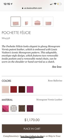 Louis Vuitton Felicie Pochette Monogram - 12 For Sale on 1stDibs