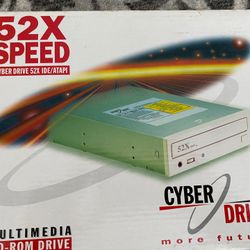 CYBER DRIVE 52X Drivet Internal Desktop CD, CD R, CD RW