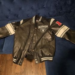 Raiders Leather Jacket