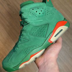 Jordan 6 Gatorade Green Size 11 Brand New 