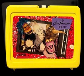 Vintage Jim Henson Hour Lunchbox and Thermos w/Insert