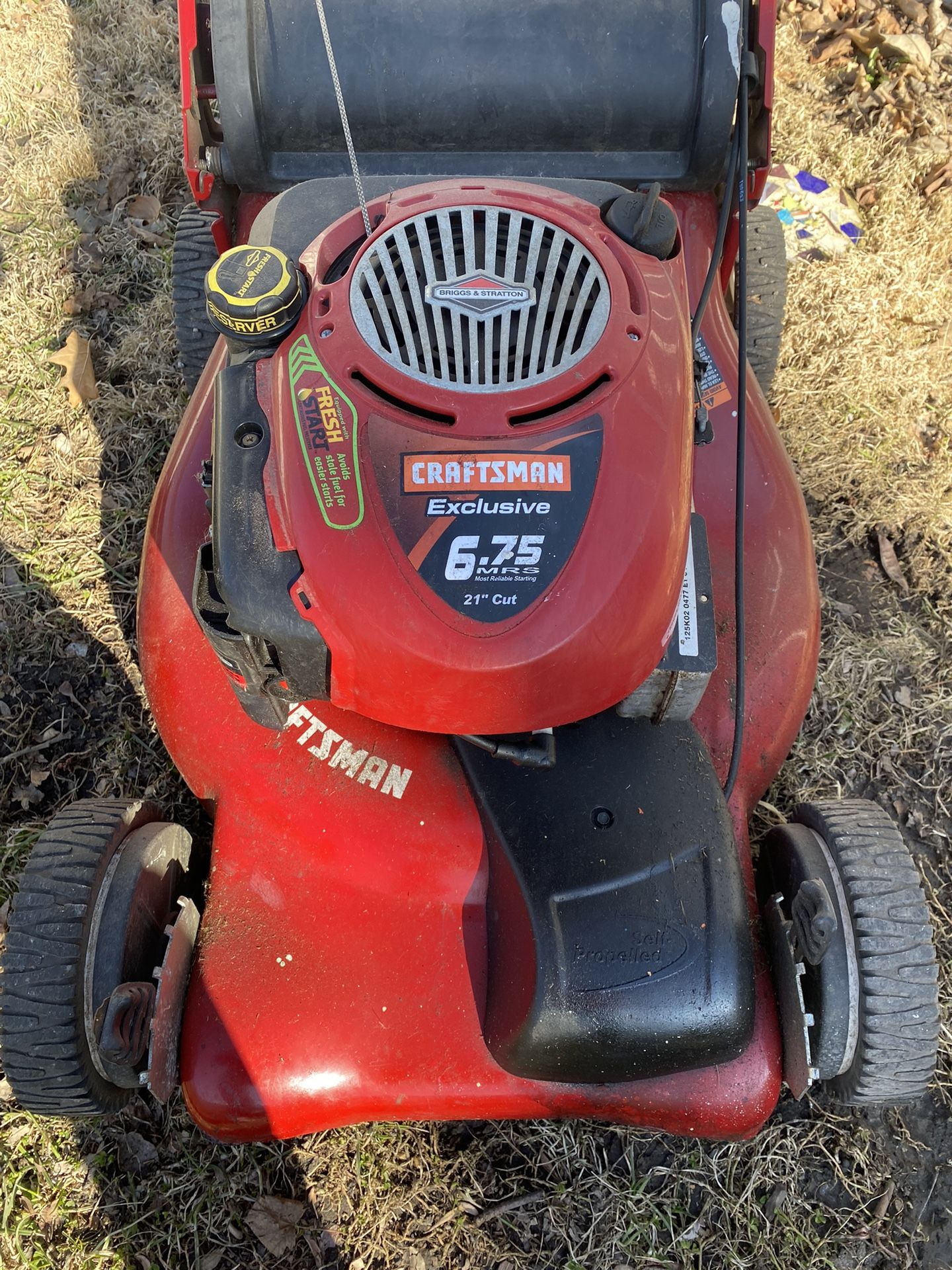 Craftsman exclusive 6.75 lawn mower sale