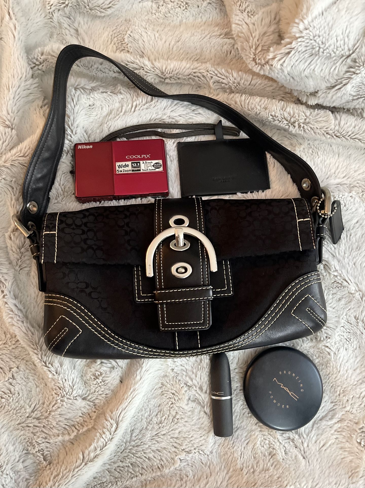 Coach Vintage Y2K Signature Monogram SoHo
