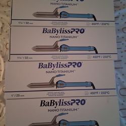 Babyliss PRO nano Titanium Curling Iron