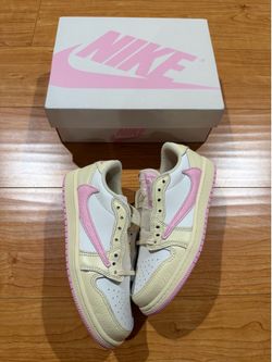NEW Nike X Travis Scott Air Jordan 1 Retro Low OG SP Sail PS Size 3Y