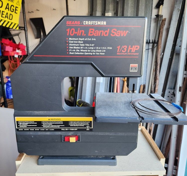 Craftsman 10 inch bandsaw for Sale in Port St. Lucie, FL OfferUp