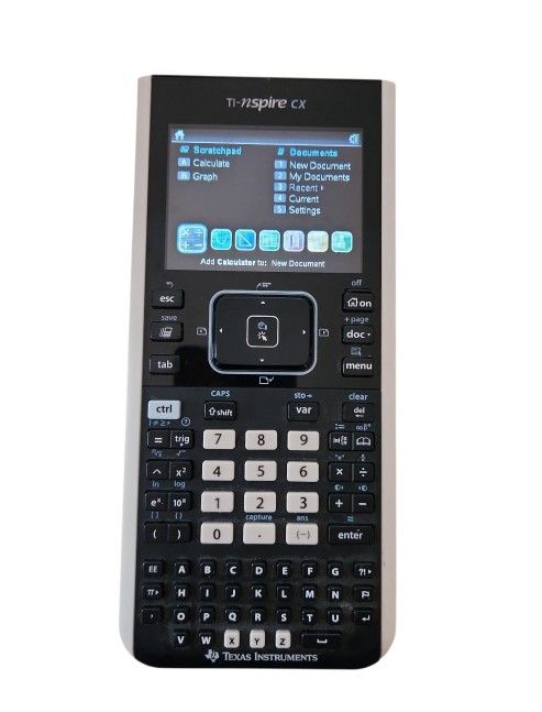 Texas Instruments TI-Nspire CX CAS Graphing Calculator w/out Cable or Cover
