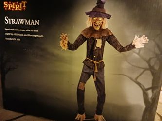 Spirit Halloween Strawman Scarecrow Halloween Animatronic