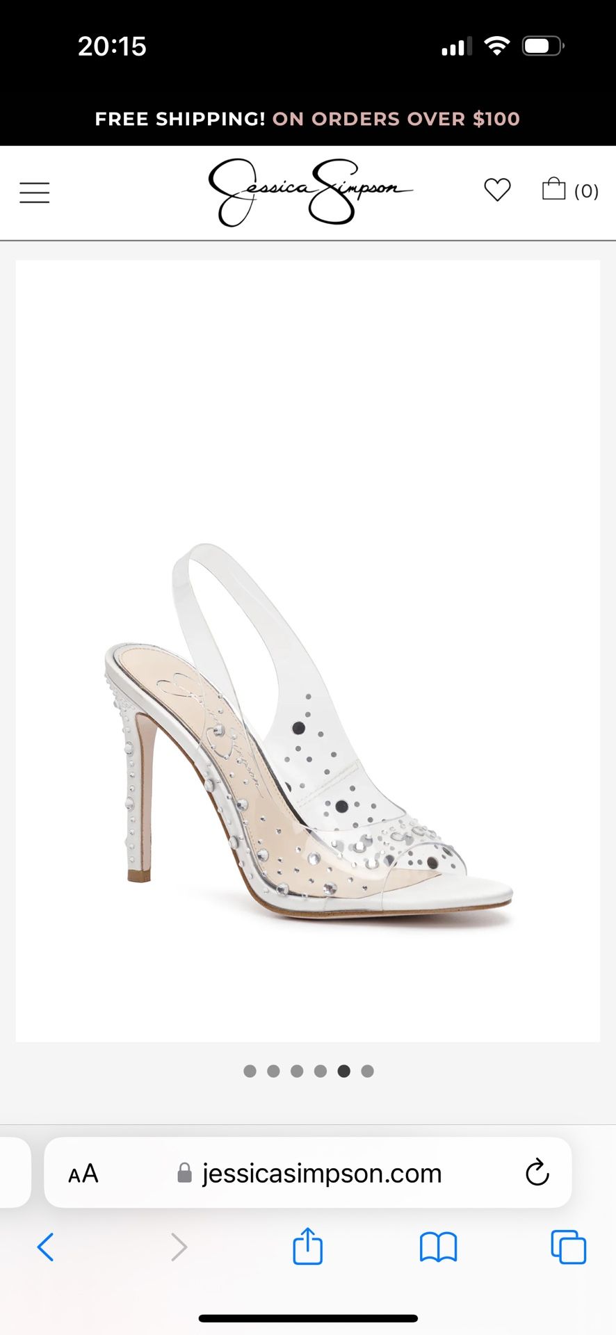Jessica Simpson Jaisey. Wedding Shoe Collection