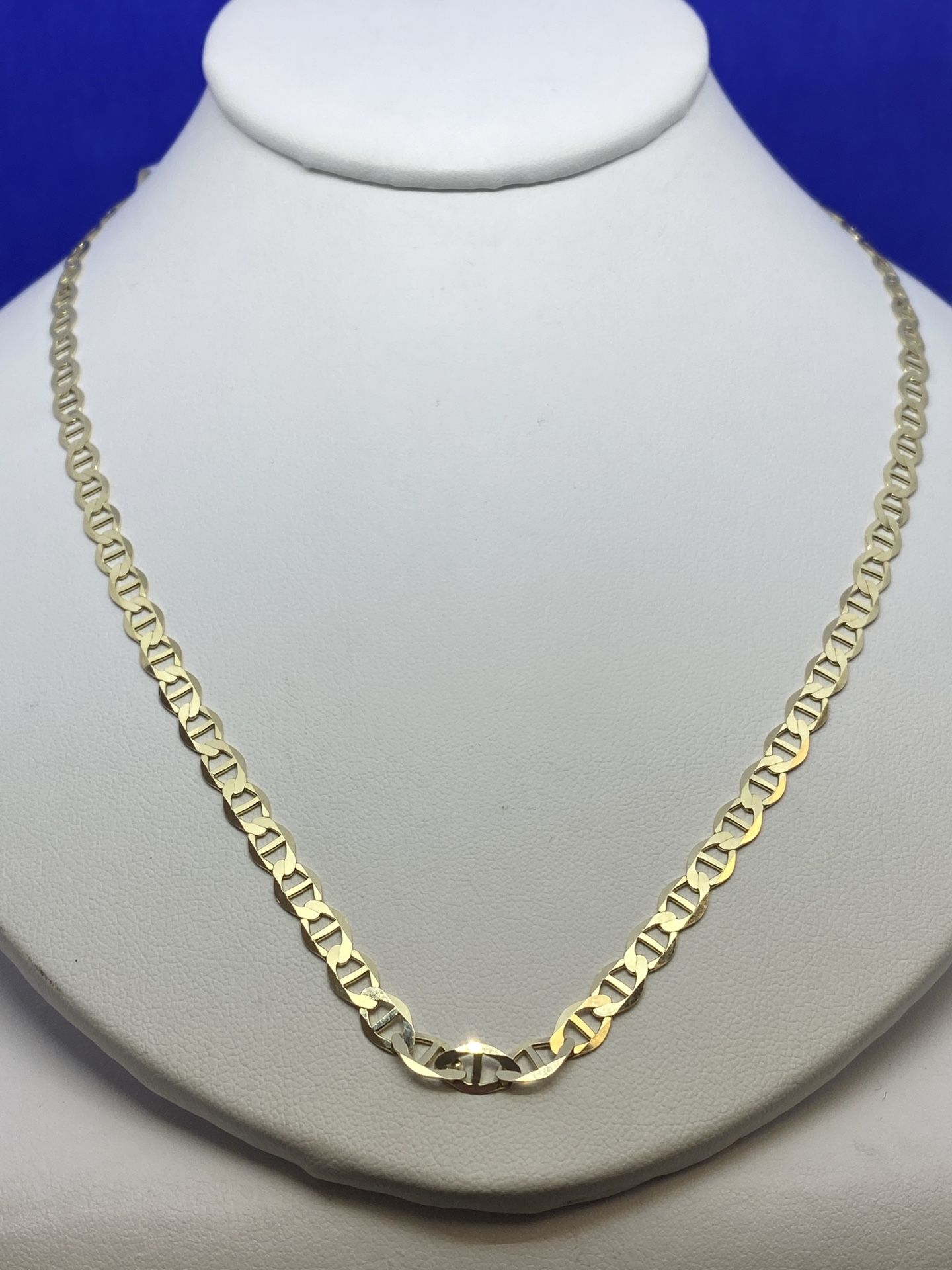 14kt Yellow Gold Mariner Link Chain