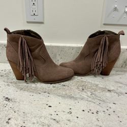 Steve Madden Suede Ankle Boots Size 8.5