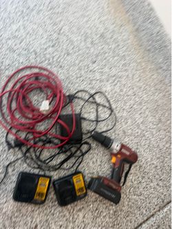 Drill / battery chargers