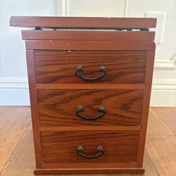 Small Wooden Drawers Japanese Antique 