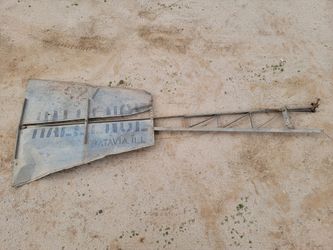 Ranch Antique Farm Homestead Yard Art Big Challenge Windmill Vane Tail