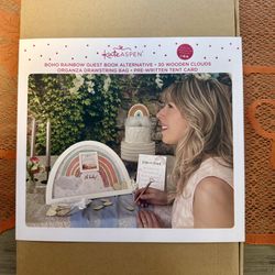 Baby Shower Guest Book Kit 