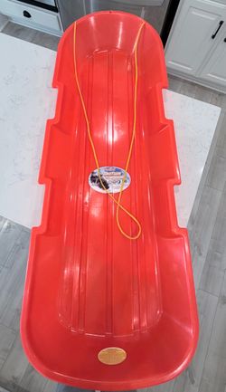 Snotwin toboggan dual rider snow sled