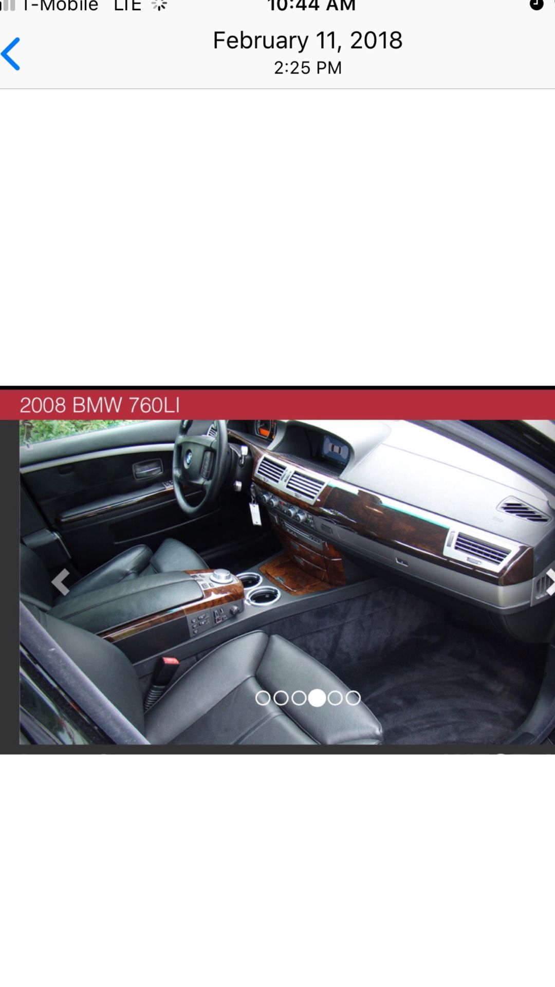 2008 BMW 7 Series