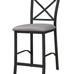 New assembled Counter height dining chair Grey. 