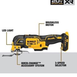 Dewalt Multitool Combo New In Open Box 140.00 