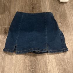 Denim Skirt/Short