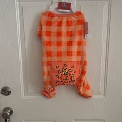 New With Tags Life Is Good Dog Large L Pajamas Pumpkin Fall Autumn 