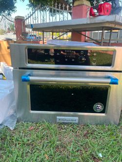 KitchenAid KMBS104ESS 24” Built-In Microwave Display Unit Never Used Stainless