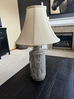 24” Tall lamp