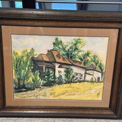 Painting And Large Frame