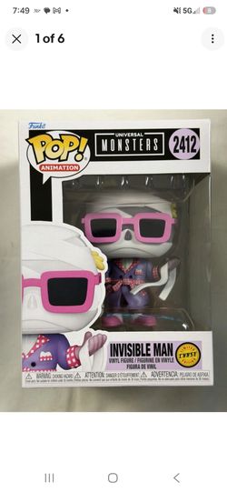 Pop chase universal monsters invisible man