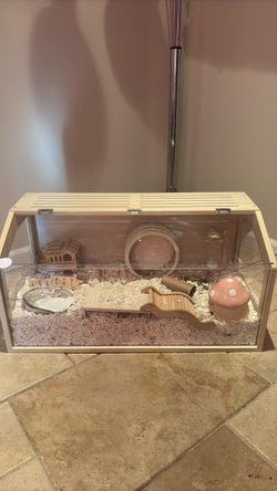 Hamster Cage with Accessories