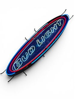 Bud light neon sign